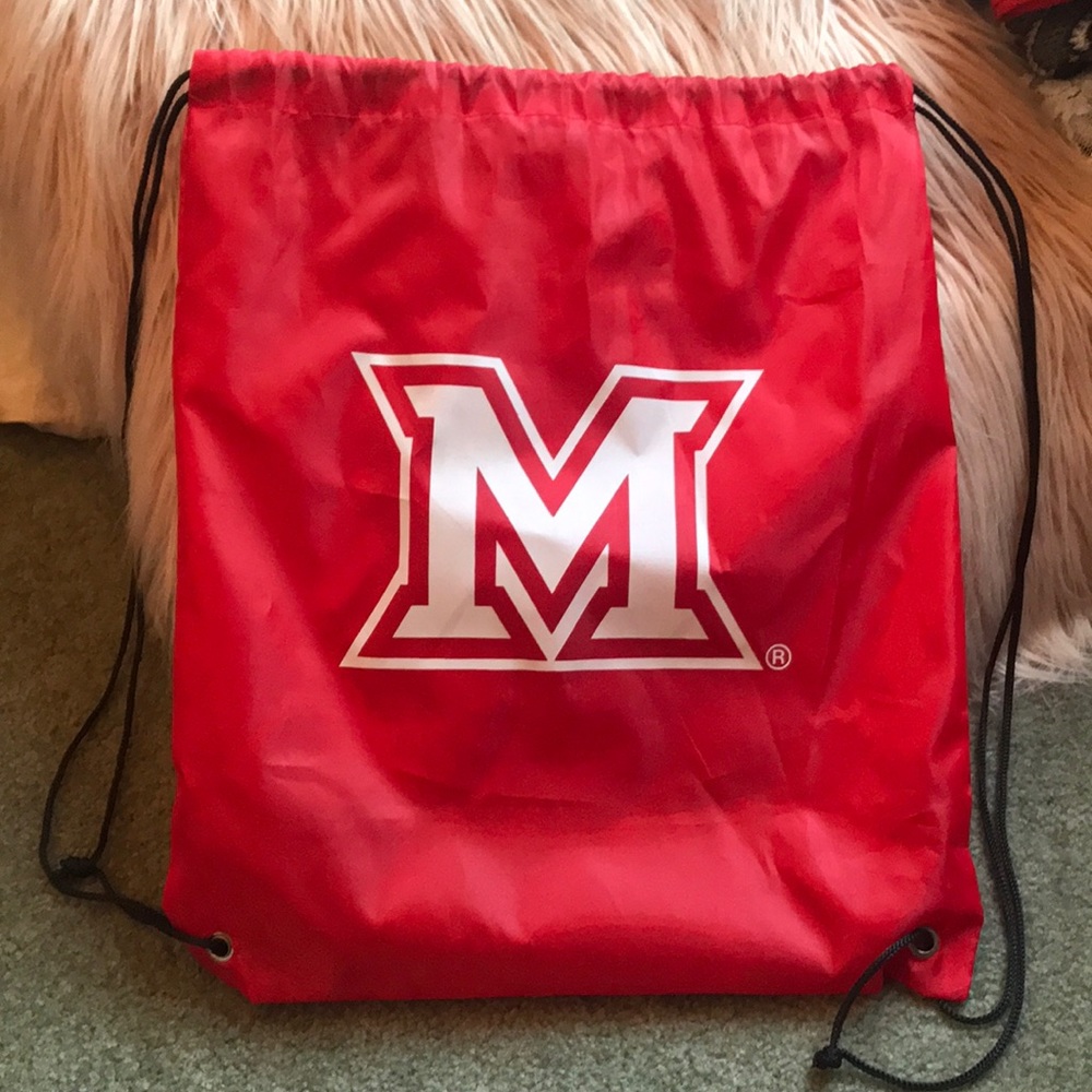 Miami University Drawstring Bag